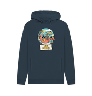 Navy Tiki Party Men's Hoodie