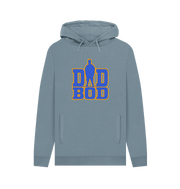 Stone Blue Dad Bod Men's Hoodie