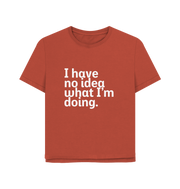 Rust Printed T-shirt