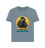 Stone Blue Printed T-shirt