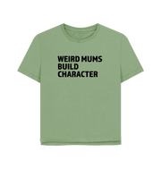 Sage Weird Mums Women's Relaxed Fit T-shirt