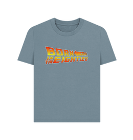 Stone Blue Born In The Eighties Women's T-shirt