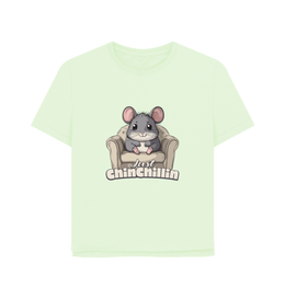 Pastel Green Printed T-shirt