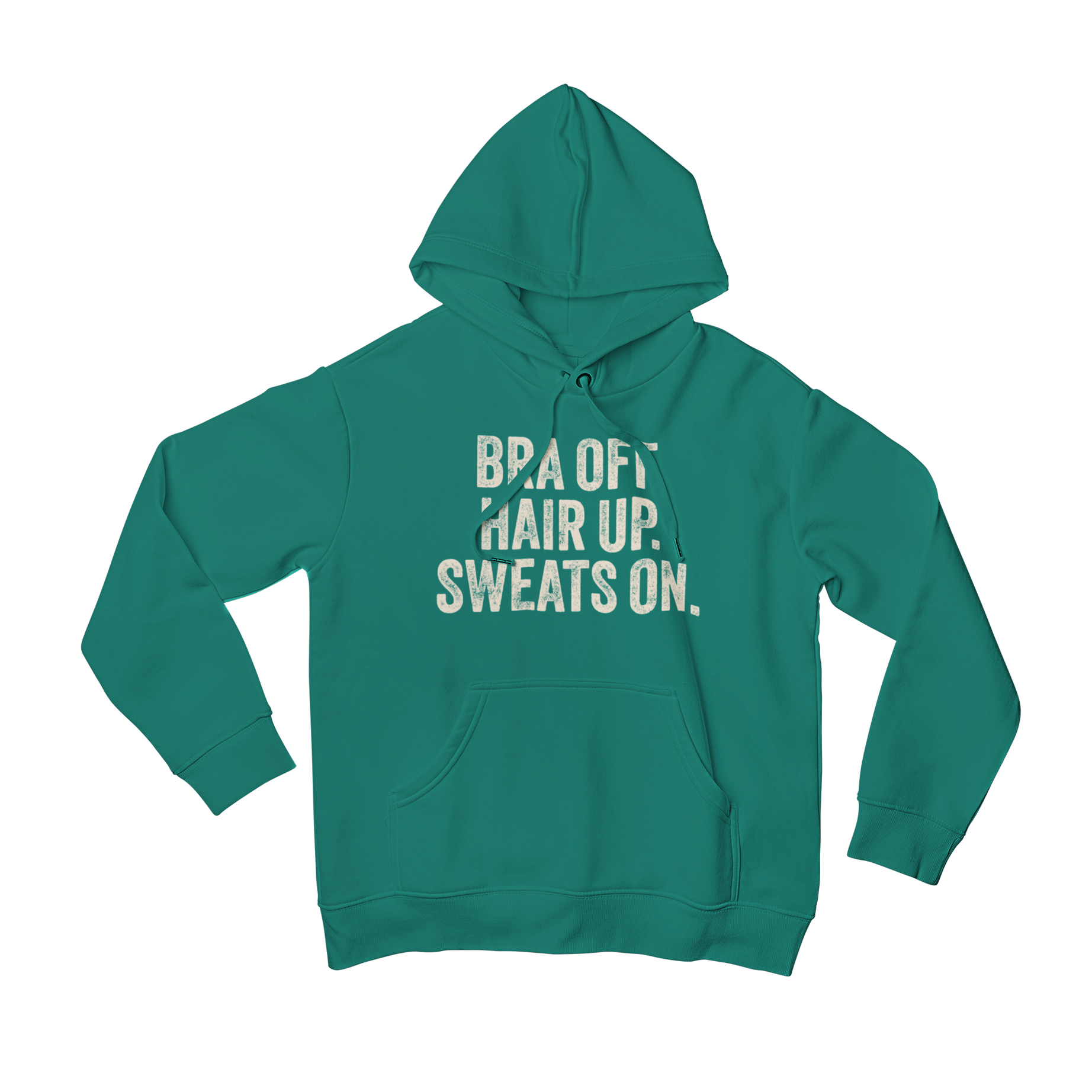 Unleash your inner playful side with our Bra Off Front Print Hoodie. Featuring a quirky slogan front print and a comfortable fit, this hoodie is perfect for those days when you just want to let your hair down and relax in style. Grab your sweats and get ready to unwind!