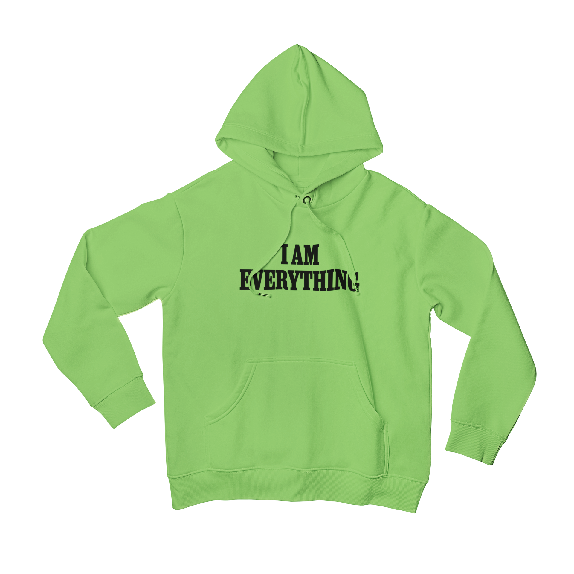 With our "I Am Everything" matching slogan hoodie, you can proudly proclaim your self-confidence and style. Made to perfectly pair with our "I Have Everything" hoodie, this statement piece is a must-have for anyone who knows their worth. Embrace your uniqueness with this bold and empowering design.