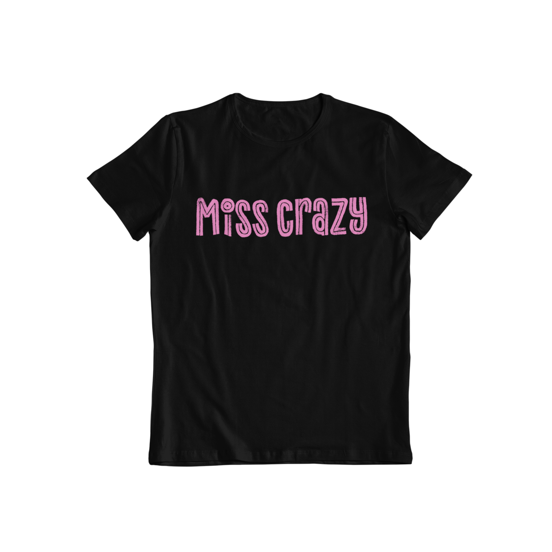 Elevate your wardrobe with our Miss Crazy T-shirt, featuring a matching slogan design with our popular Mr Lazy t-shirt. Stand out from the crowd and show off your playful side with this must-have addition to your closet. Made with high-quality materials for ultimate comfort.