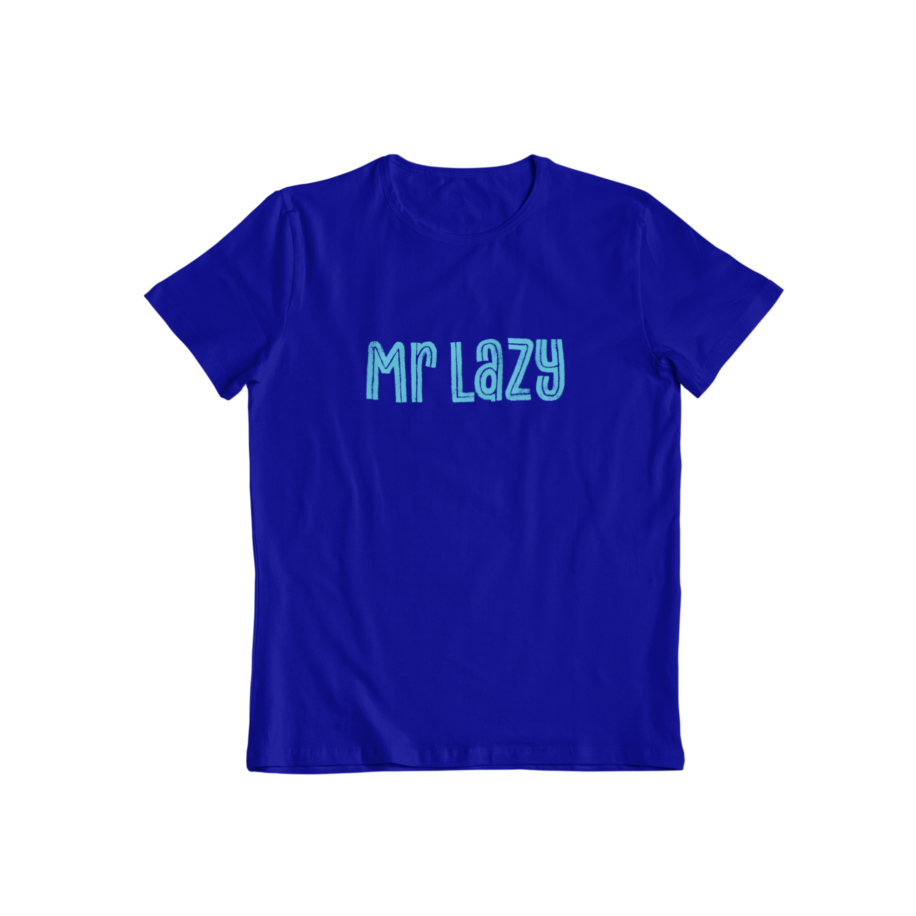 Introducing the Mr Lazy T-shirt, perfect for those who prefer a laid-back lifestyle. This matching slogan t-shirt features our iconic Mr Lazy character and pairs perfectly with our Miss Crazy t-shirt. Show off your relaxed attitude with this must-have t-shirt.