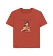Rust Fuckoffee Women's Relaxed Fit T-shirt