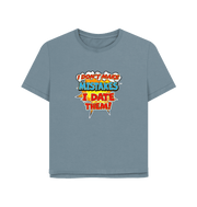 Stone Blue Date Mistakes Women's Relaxed Fit T-shirt