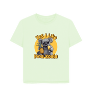 Pastel Green Printed T-shirt