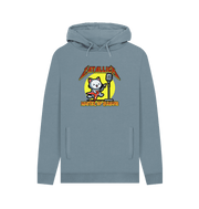 Stone Blue Catallica Men's Hoodie