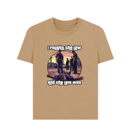 Sand I Fought The Law Women's T-shirt
