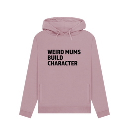Mauve Weird Mums Women's Hoodie