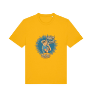 Spectra Yellow Printed T-shirt Front