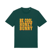 green slogan t-shirt inspired by the cult classic film pulp fiction
