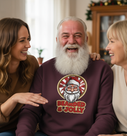 Bearded And Jolly Santa Christmas Jumper