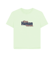 Pastel Green Tiny Human Tamer Women's Relaxed Fit T-shirt