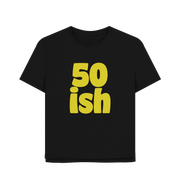 Black Fifty-ish Women's Relaxed Fit T-shirt