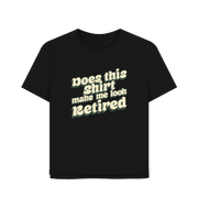 Black Look Retired Women's Relaxed Fit T-shirt