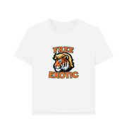 White Free Exotic Women's Relaxed Fit T-shirt