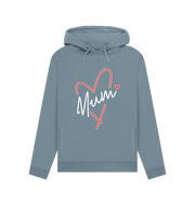 Stone Blue Mum Women's Hoodie