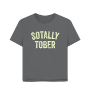 Slate Grey Sotally Tober Women's Relaxed Fit T-shirt