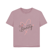 Mauve Honey Bunny Women's Relaxed Fit T-shirt