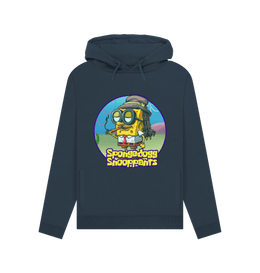 Navy Blue Spongedogg Snooppants Women's Hoodie