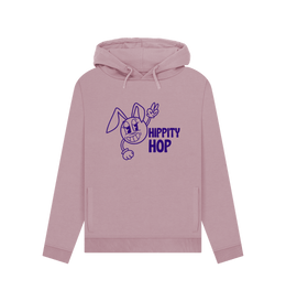 Mauve Hippety Hop Women's Hoodie