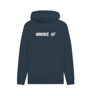 Navy Broke Men's Hoodie
