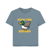 Stone Blue Printed T-shirt