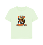 Pastel Green Free Exotic Women's Relaxed Fit T-shirt