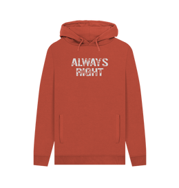 Rust Always Right Men's Hoodie
