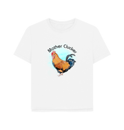 White Mother Clucker Women's Relaxed Fit T-shirt