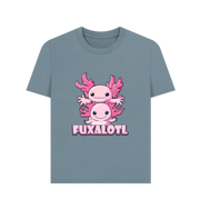 Stone Blue Printed T-shirt