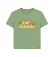 Sage Pina Colada Women's Relaxed Fit T-shirt