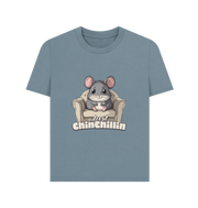 Stone Blue Printed T-shirt