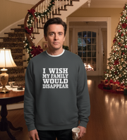 I Wish My Family Christmas Jumper