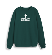 green xmas sweater with the slogan 'this guy hates christmas'