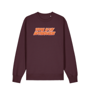 red brown christmas sweater with the slogan 'yippee ki-yay motherfucker