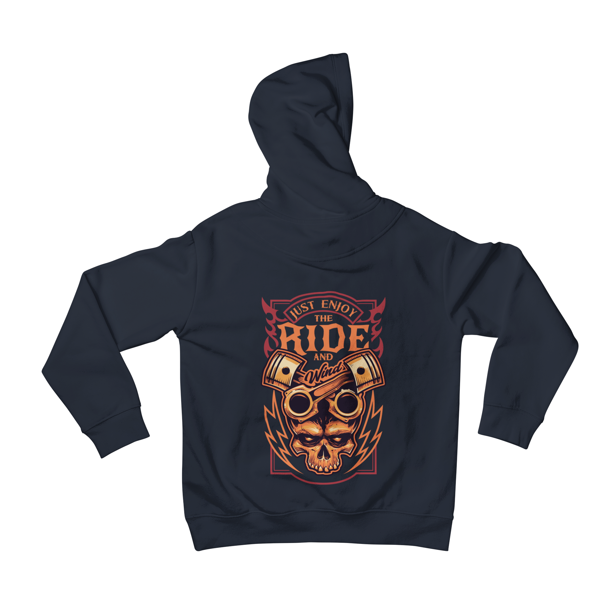 Looking for a biker hoodie with a graphic? Teevolution has got you covered! Our back print hoodie is perfect for bikers who just want to enjoy the ride. With a unique graphic design, you'll be the envy of all your biker friends. Get your Teevolution hoodie today!