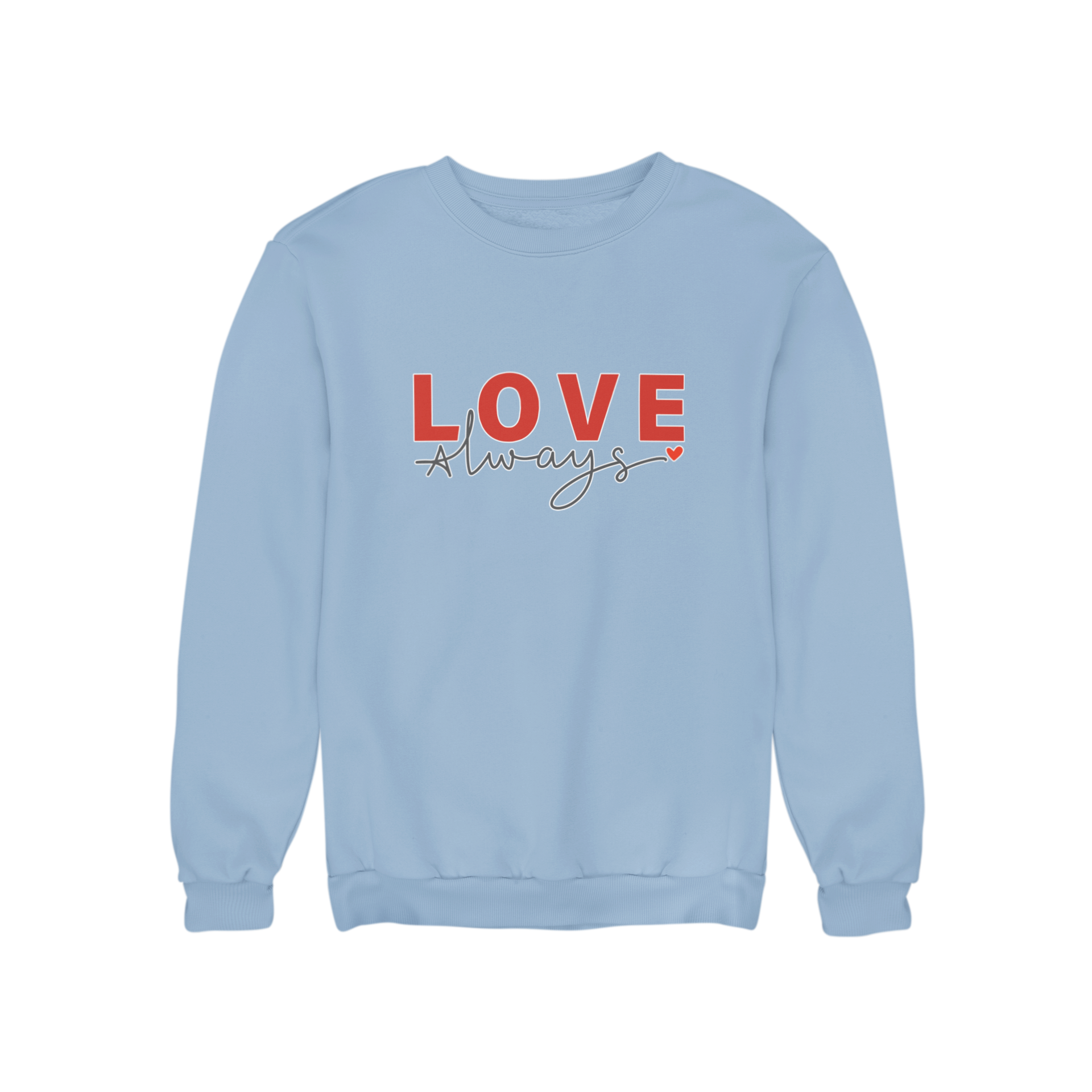 Looking for a comfortable, warm sweatshirt? Teevolution has the perfect solution for you with the slogan "Love Always." This sweatshirt is an ideal gift for your mum or even for yourself. Don't hesitate, get your hands on one today!