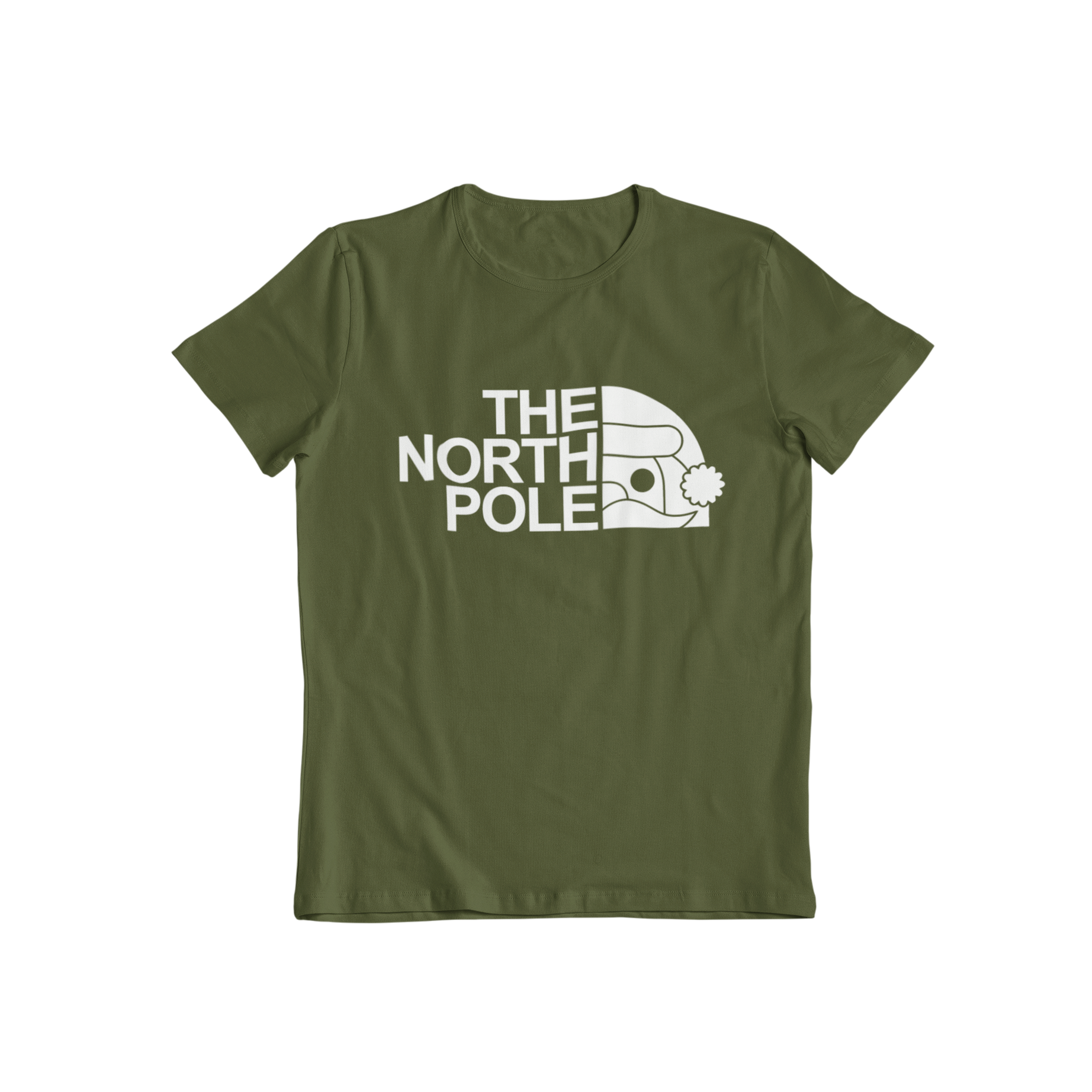 Get into the festive spirit with Teevolution's North Pole Santa graphic Christmas tee. Perfect for Christmas parties, the pub or dinner, this tee will make you the center of attention. Get one now and spread the holiday cheer!